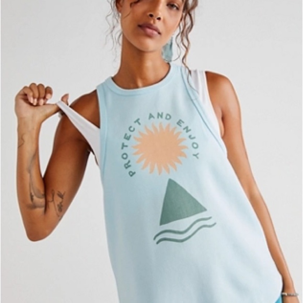 Free People Movement x Surfrider Inhale Tank